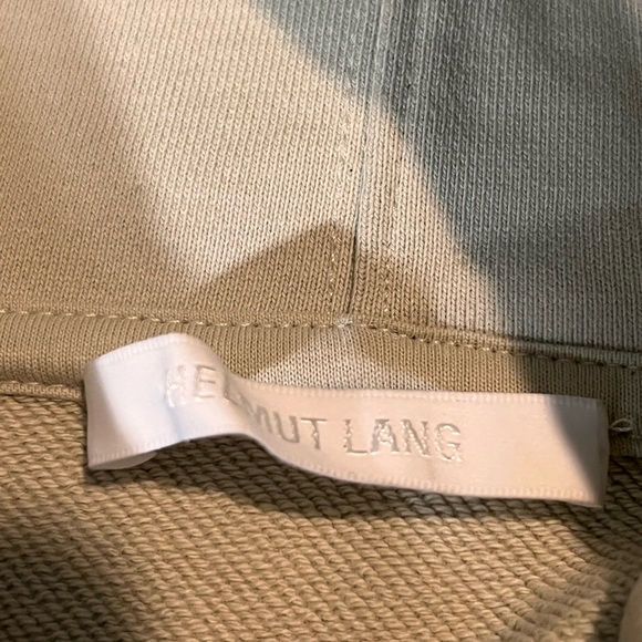 HELMUT LANG Mens PULLOVER HOODY Sweatshirt Paris New York Milan Size Large - Picture 8 of 9